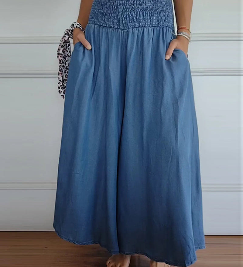 Tahlia - Lightweight Wide Leg Pants