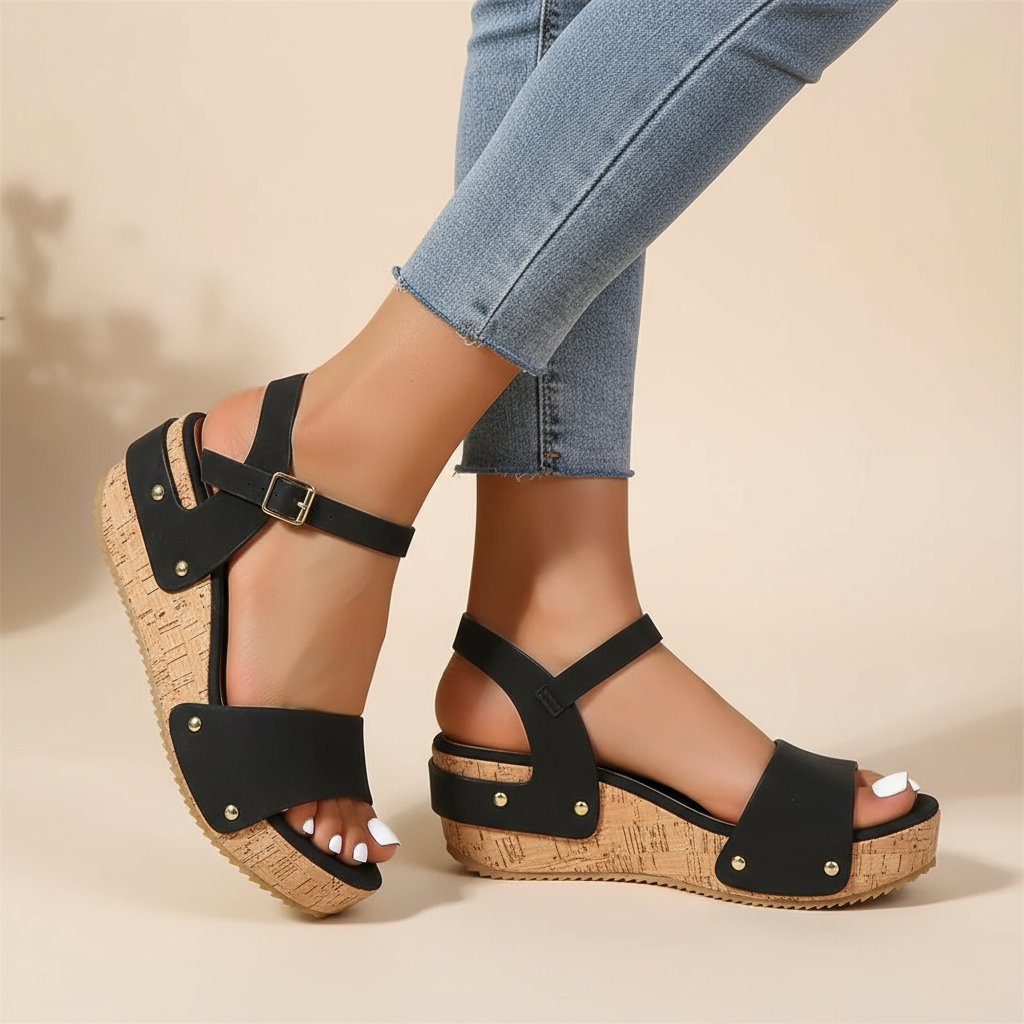 Eva-Rieke | Elegante Keilsandalen