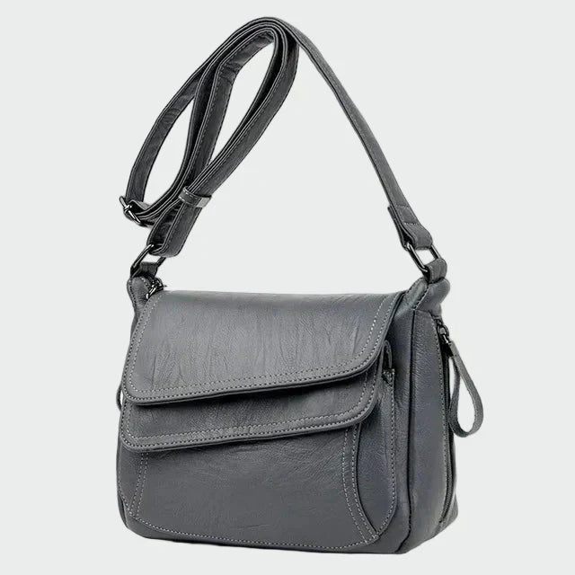 Eleanor - Geometric Flap Shoulder Bag