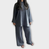 Stella - Plus-Size Ribbed Set