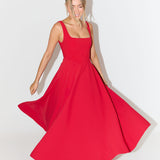 Kiara - Elegant Midi Dress