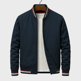 Jack - Striped Bomber Jacket