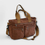 Imogen - Multi-Pocket Corduroy Bag